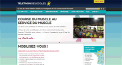 Desktop Screenshot of education.telethon.fr